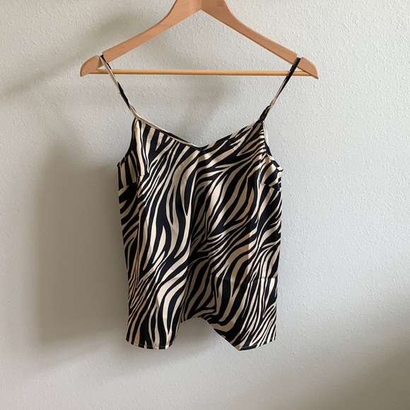J CREW tiger print camisole - Picture 2 of 6